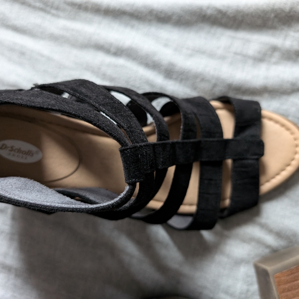 Dr Schools women's heeled sandals/ booties sz 10 - Picture 4 of 6